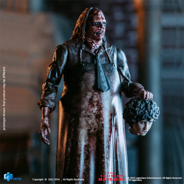 Hiya Toys Texas Chainsaw Massacre 2022 Leatherface Slaughter Version 1:18 Scale Action Figure